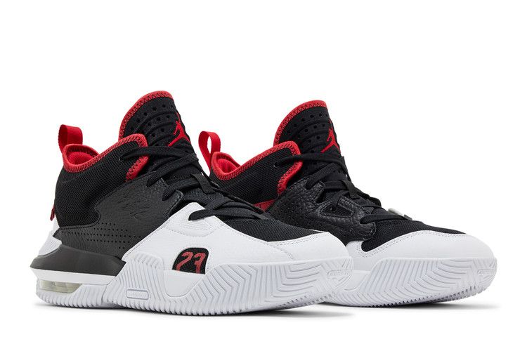 Air Jordan Stay Loyal 2 Black White Gym Red