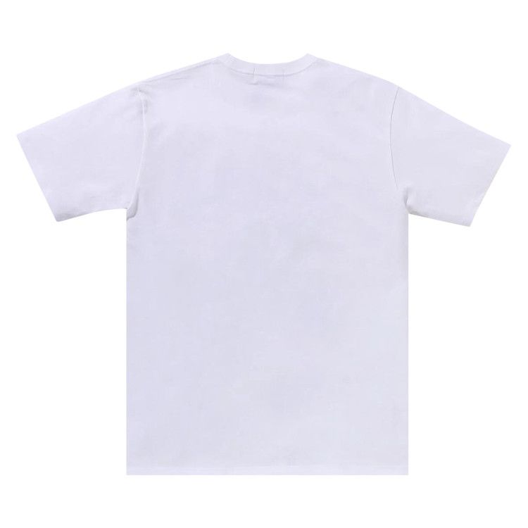 Bape Abc Sea Surface Camo Pocket College Tee 'white'