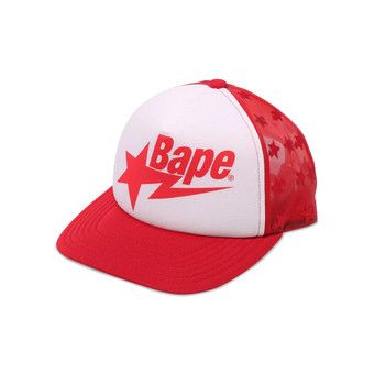 Buy BAPE Sta Mesh Cap 'Red' - 1K80 180 009 RED | GOAT