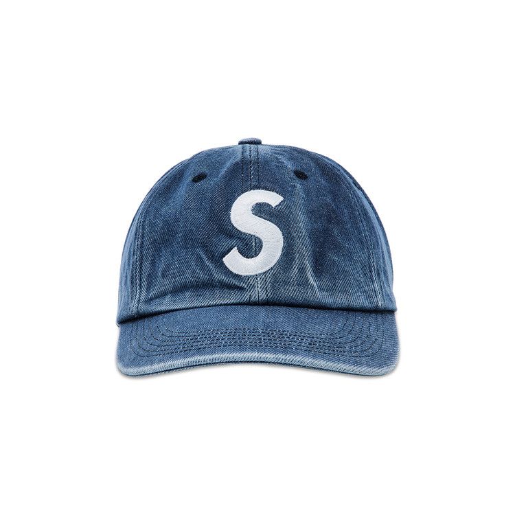 Buy Supreme Pigment S Logo 6-Panel 'Denim' - FW24H28 DENIM | GOAT