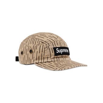 Supreme cheapest Brown Rain Drop Camp Cap