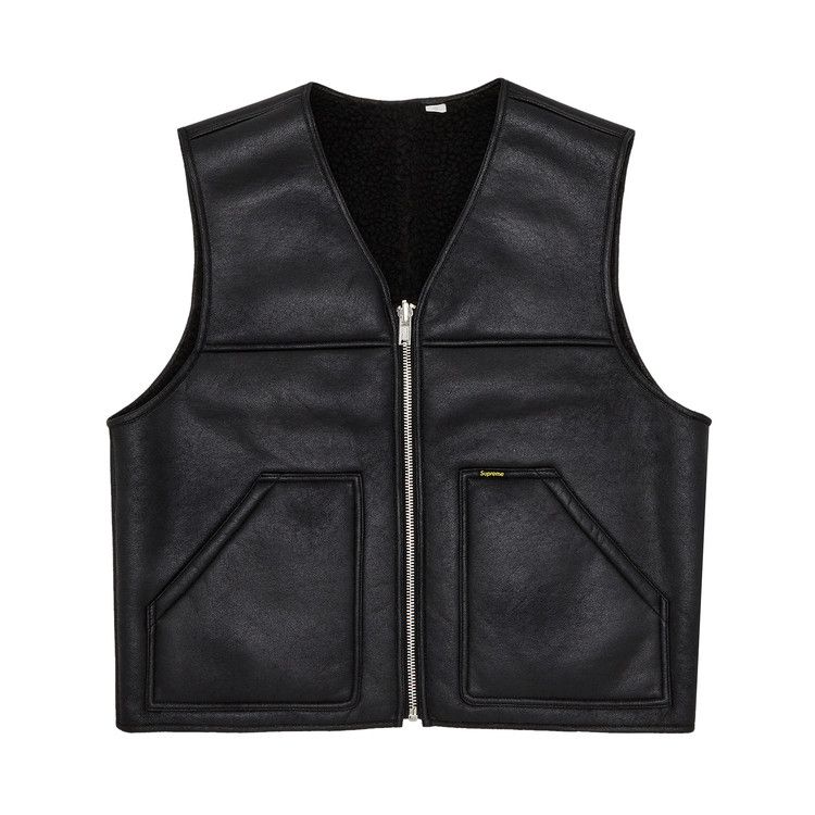 新品 Reversible Faux Shearling Work Vest Fall/Winter 2024 Preview – Supreme