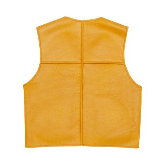 ジャケット・アウター supreme Reversible Faux Shearling Vest Supreme Reversible Faux Shearling Work Vest Brown Men's