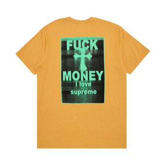 Buy Supreme Fuck Money Tee 'Mustard' - FW24T41 MUSTARD | GOAT