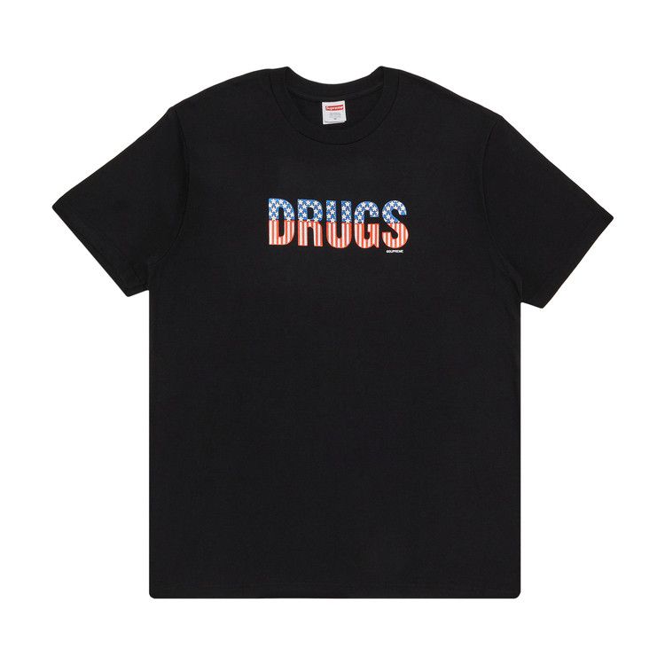 Buy Supreme Drugs Tee 'Black' - FW24T35 BLACK | GOAT