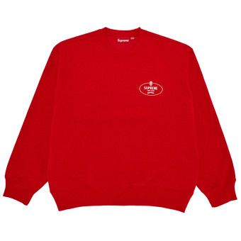 Buy Supreme Crest Crewneck 'Red' - FW24SW77 RED | GOAT
