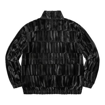 Buy Supreme Velour Track Jacket 'Black' - FW21J87 BLACK | GOAT