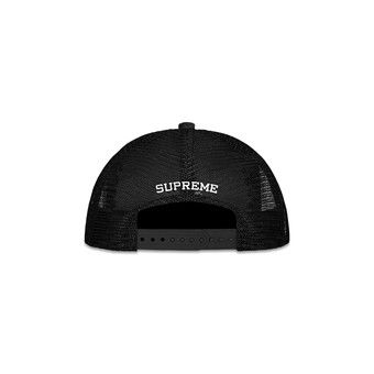 Buy Supreme Studded Velvet Mesh Back 5-Panel 'Black' - FW21H31