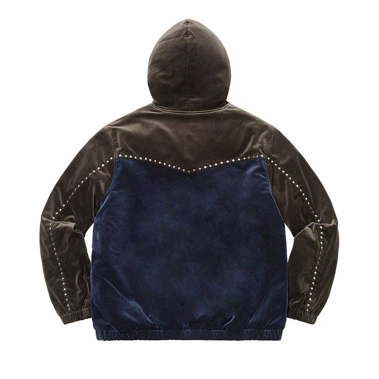 a*e様 Supreme Studded Velvet Cap Supreme Studded Velvet Mesh Back 5-Panel (FW21) - $46