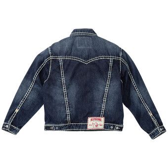 Buy Supreme x True Religion Denim Trucker Jacket 'Washed Blue