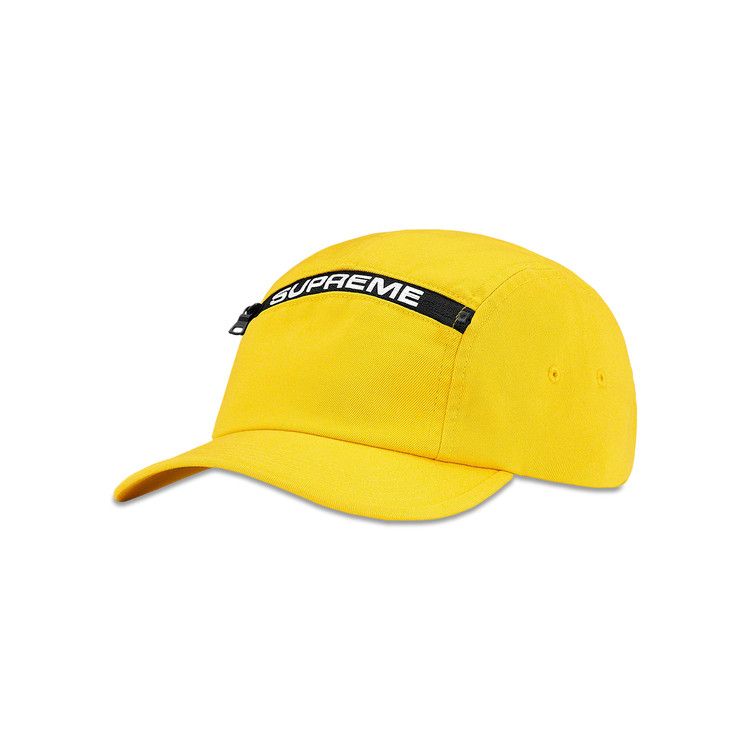 Buy Supreme Top Zip Camp Cap 'Yellow' - FW21H87 YELLOW | GOAT CA
