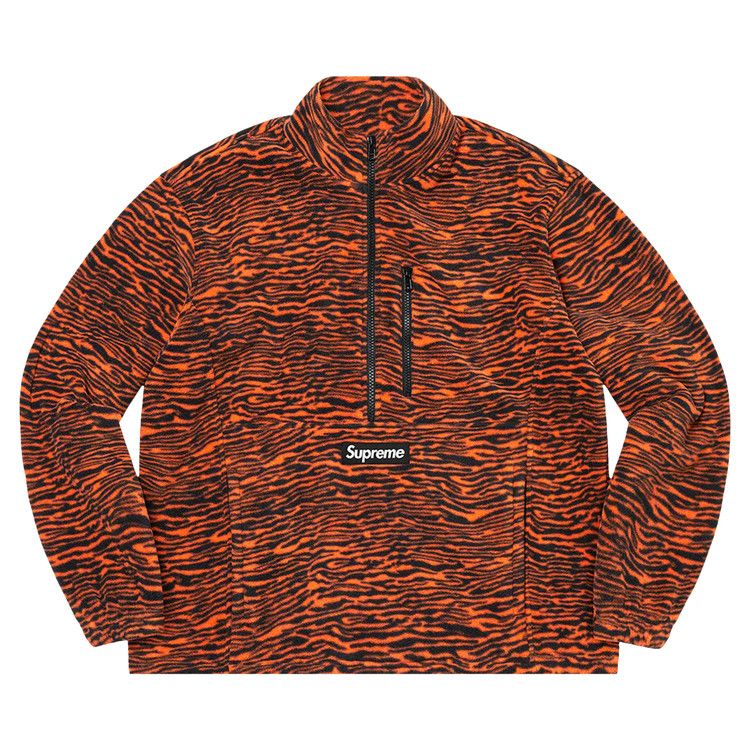 Supreme Polartec Half Zip Pullover Tiger