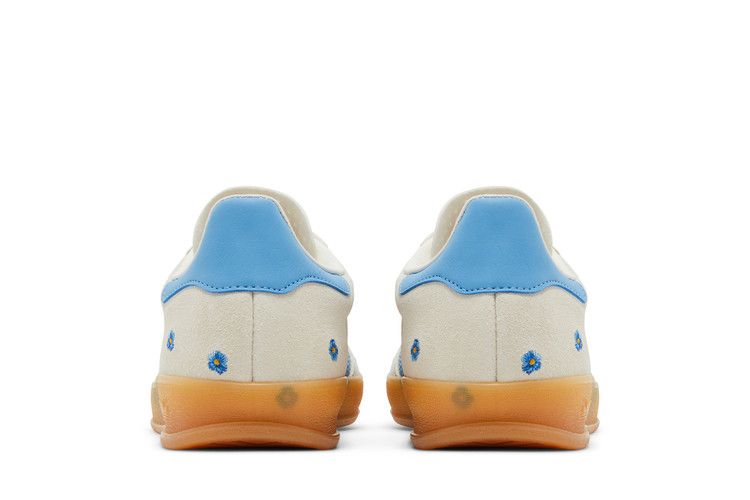 Adidas Wmns Gazelle Indoor 'light Blue Floral Embroidery'