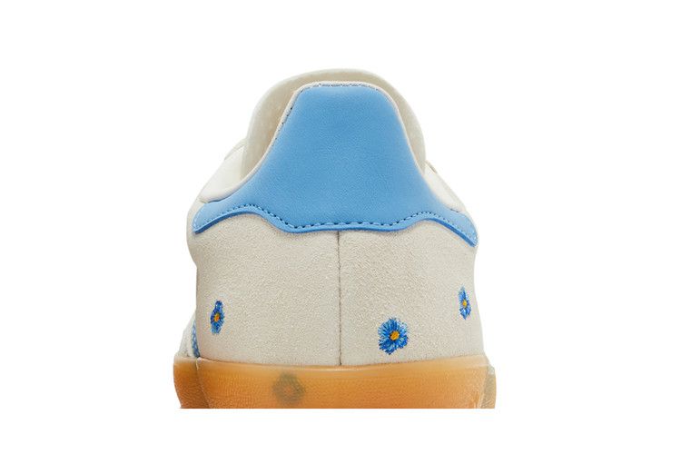 Adidas Wmns Gazelle Indoor 'light Blue Floral Embroidery'