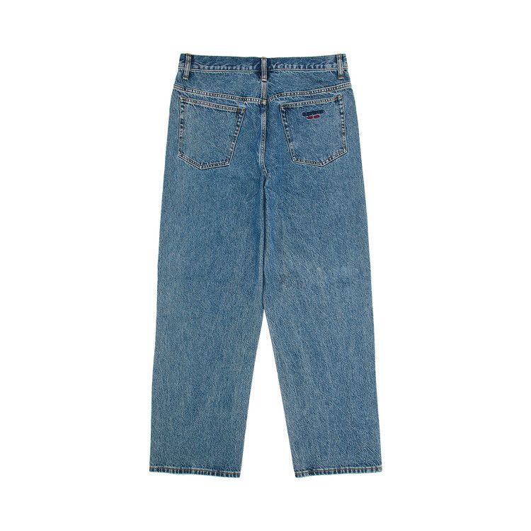 Buy Supreme Baggy Jean 'Washed Indigo' - FW24P27 WASHED INDIGO | GOAT