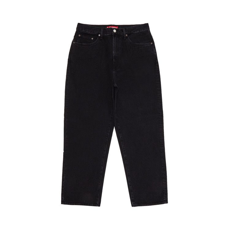 パンツ SUPREME BAGGY JEAN BLACK 24ss Buy Supreme Baggy Jean 'Black' - FW24P27 BLACK | GOAT CA