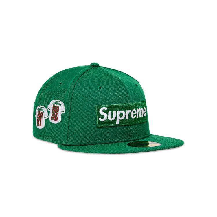 Buy Supreme Jerseys Box Logo New Era 'Green' - FW24H49 GREEN | GOAT