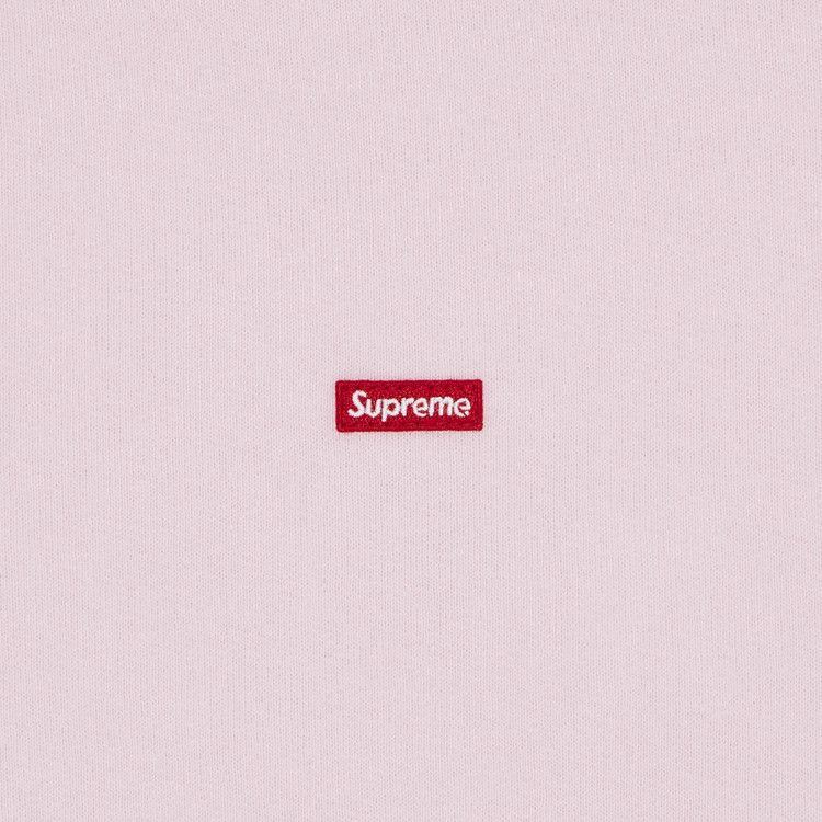 Buy Supreme Small Box Zip Up Hooded Sweatshirt 'Light Pink