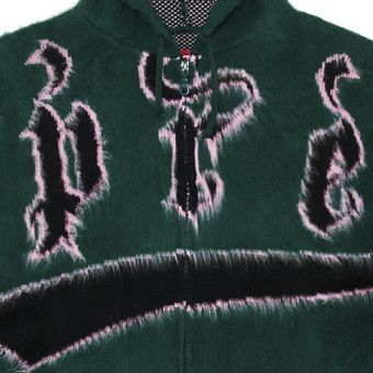 トップス Accent Brushed Zip Up Hooded Sweater XL Supreme Accent Brushed Zip Up Hooded Sweater (FW24) - $188