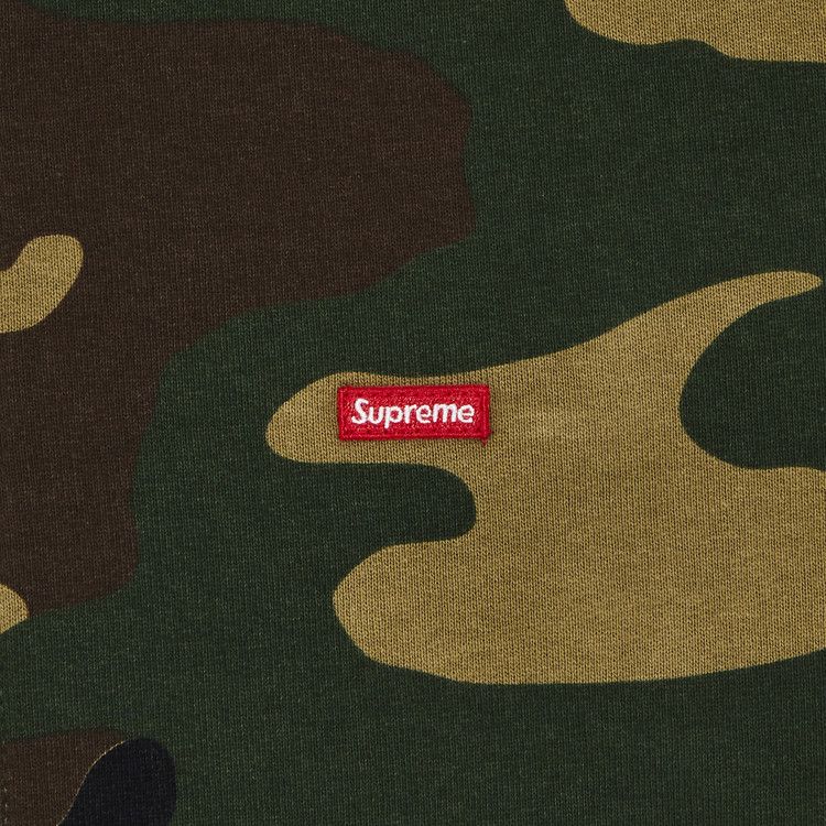 Buy Supreme Small Box Zip Up Hooded Sweatshirt 'Woodland