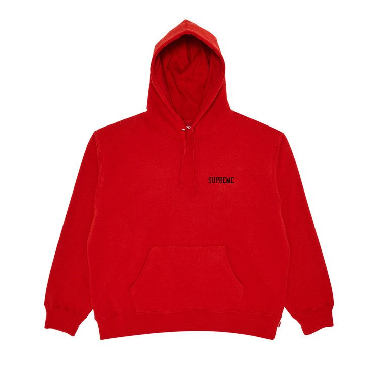 【Supreme】Wild Embroidered Hooded★Burnt Red★24FW★ Supreme Wild Embroidered Hooded Sweatshirt (FW24) - $168