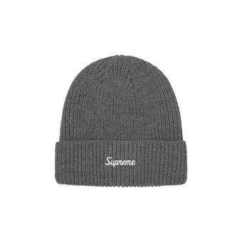 Buy Supreme Loose Gauge Beanie 'Charcoal' - FW20BN66 CHARCOAL | GOAT