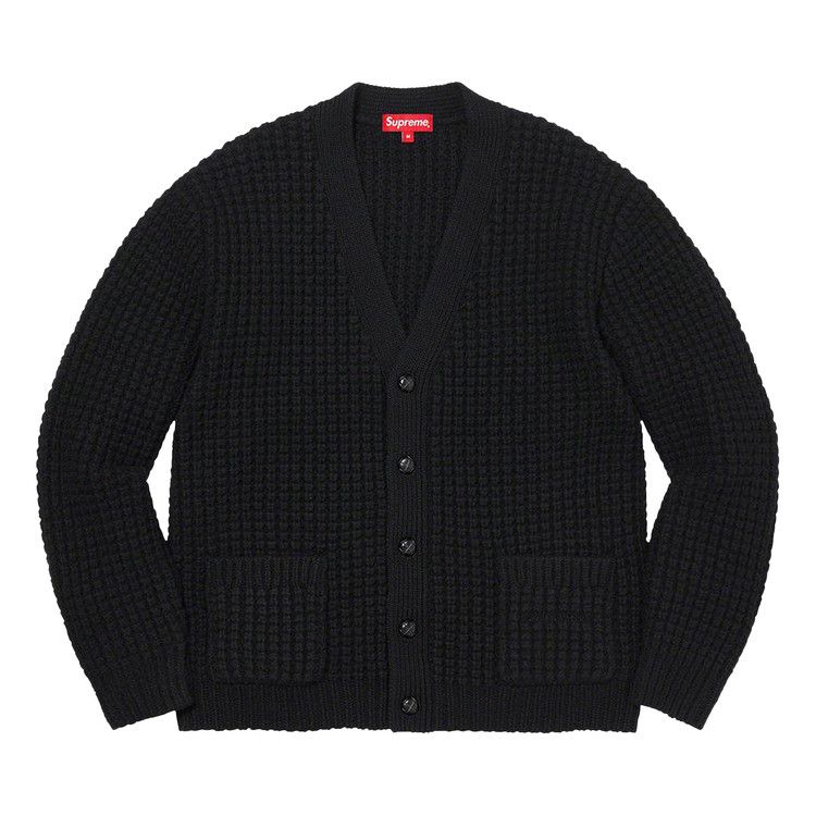 トップス Supreme Textured Knotted Cardigan Black Supreme Textured Knotted Cardigan Black Men's - FW24 - US