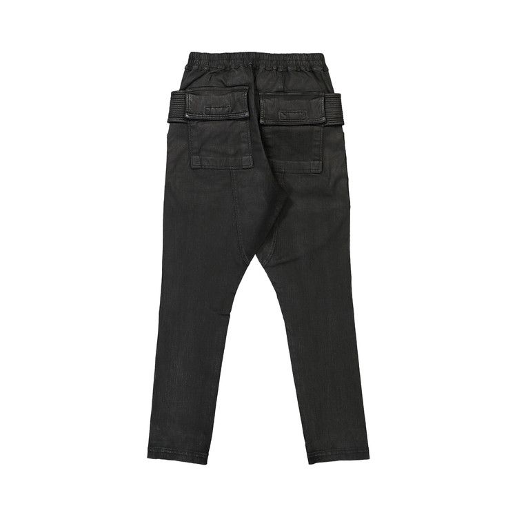 Buy Rick Owens DRKSHDW Creatch Cargo Drawstring Pant 'Black Wax' -  DU02D2376 SBW 99 | GOAT