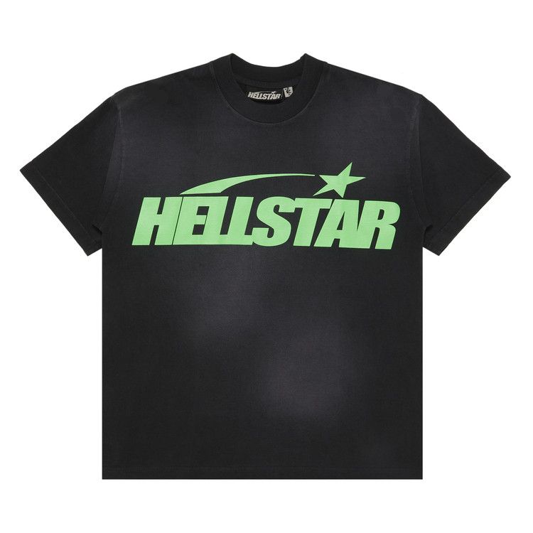 Hellstar Classic T-Shirt (Regular Print) Black/Green