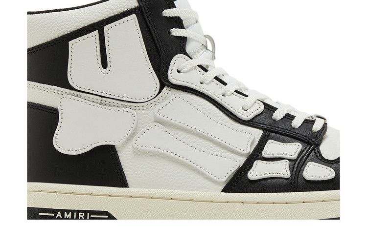 Buy Amiri Skel Top Hi 'Black White' - PXMFS001 004 | GOAT
