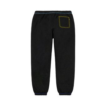 パンツ supreme jacquard stripe sweatpant Black Supreme FW19 Side Logo Track Pant logo Casual Pants Unisex