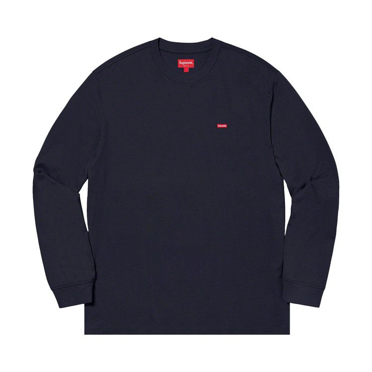 トップス Supreme Box Logo L/S Tee Navy Buy Supreme Small Box Long-Sleeve Tee 'Navy' - FW20KN6 NAVY | GOAT