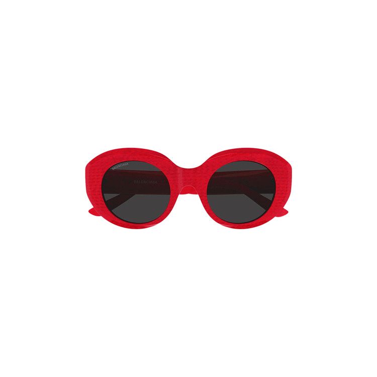 Balenciaga Cat Eye Sunglasses Red/Grey