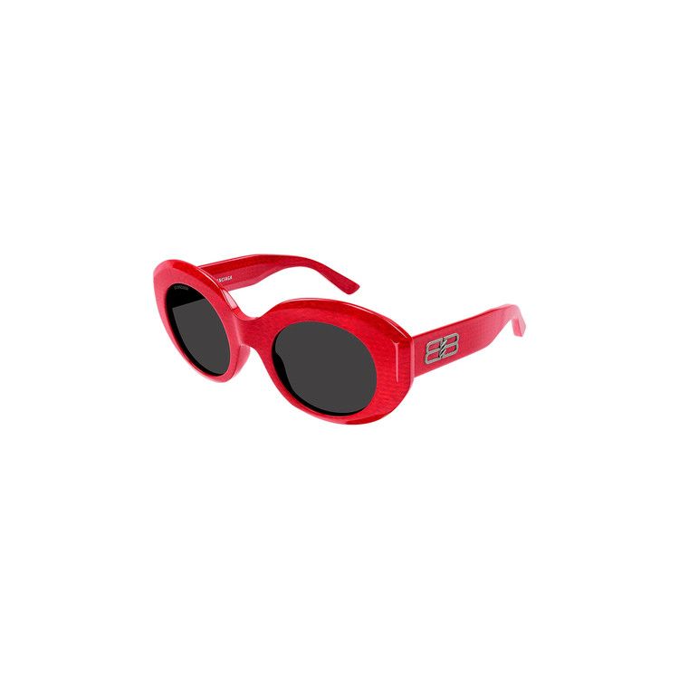 Balenciaga Cat Eye Sunglasses Red/Grey
