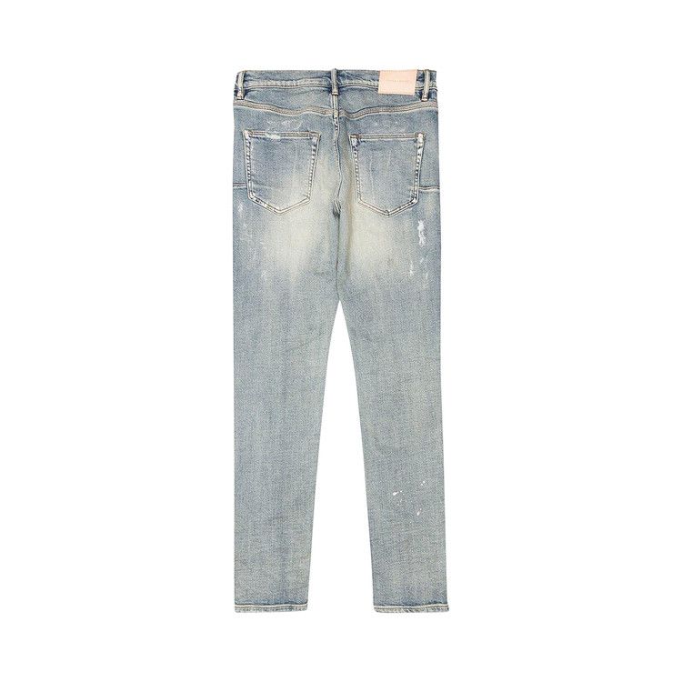 Purple Brand Paint Blowout Jeans Light Indigo