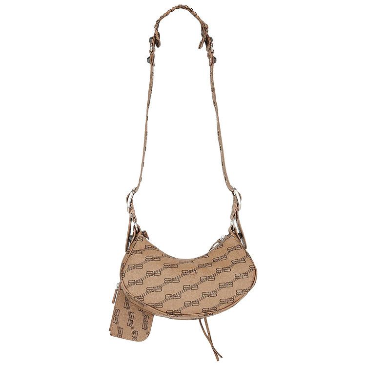 Balenciaga Monogram Le Cagole Shoulder Bag 'beige'