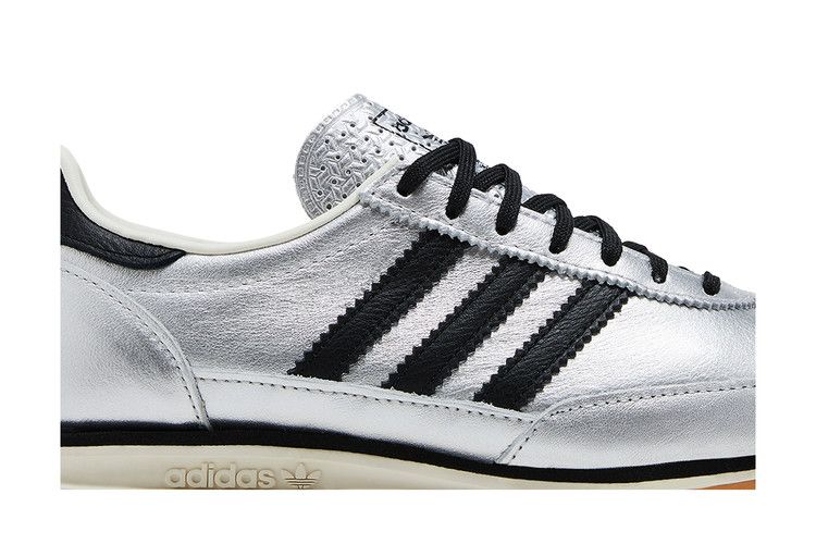 adidas SL 72 OG Silver Metallic Black Gum (Women's) - Thumbnail 3