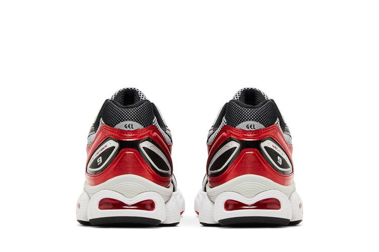 Asics Gel Nimbus 9 Pure Silver Classic Red