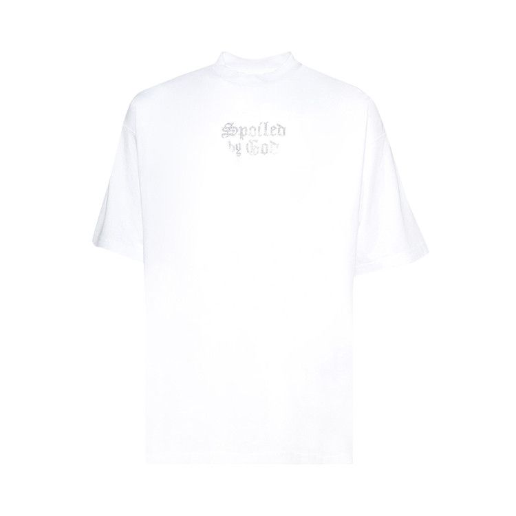 Buy Vetements Spoiled By God T-Shirt 'White' - UA65TR480W WHIT | GOAT