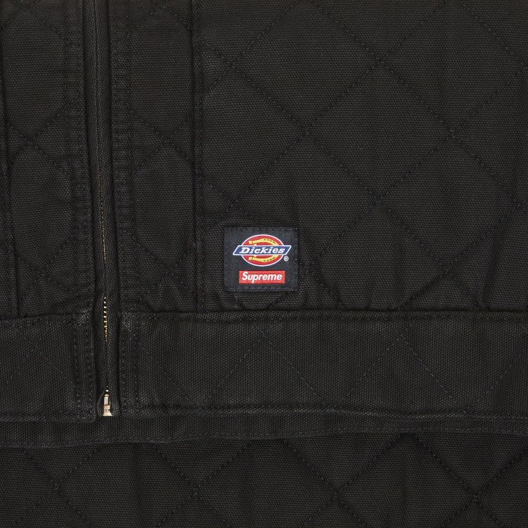Buy Supreme x Dickies Quilted Work Jacket 'Black' - FW21J94