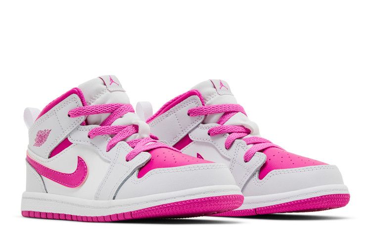 Air Jordan 1 Mid Td Fire Pink