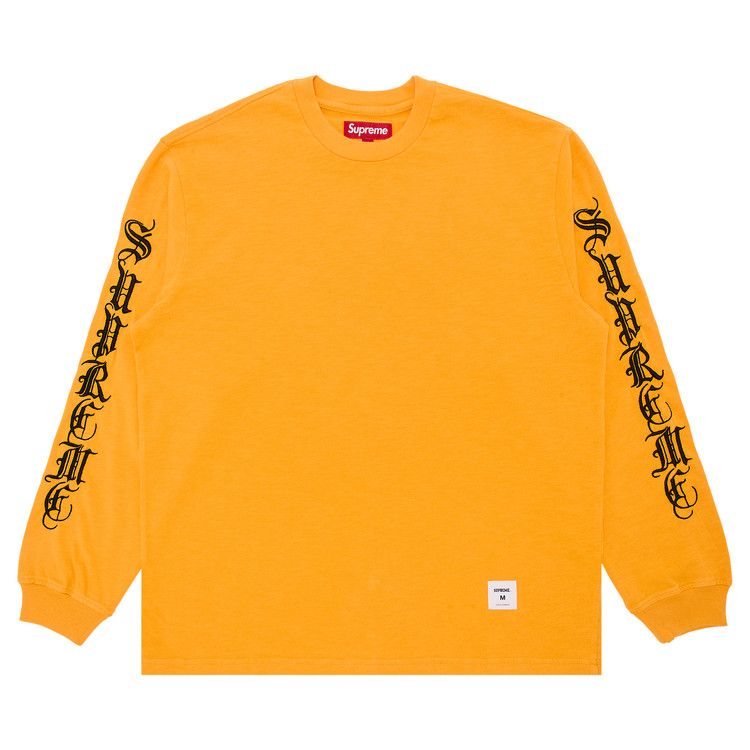 Supreme Bed Tee Yellow Size outlet L