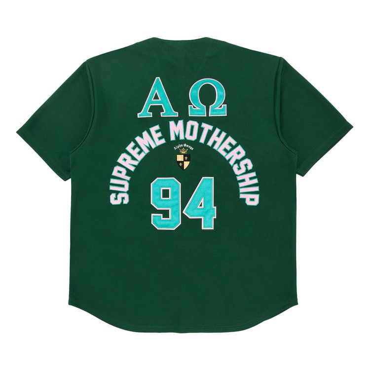 トップス Supreme Alpha Omega Baseball Jersey Supreme Alpha Omega Baseball Jersey (FW24) - $148