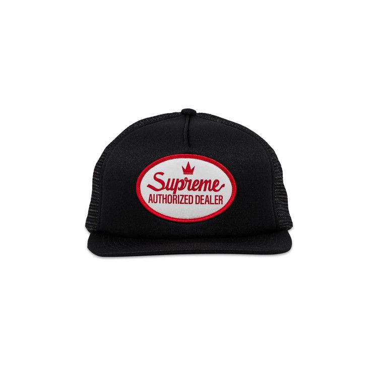 Buy Supreme Authorized Mesh Back 5-Panel 'Black' - FW24H79 BLACK