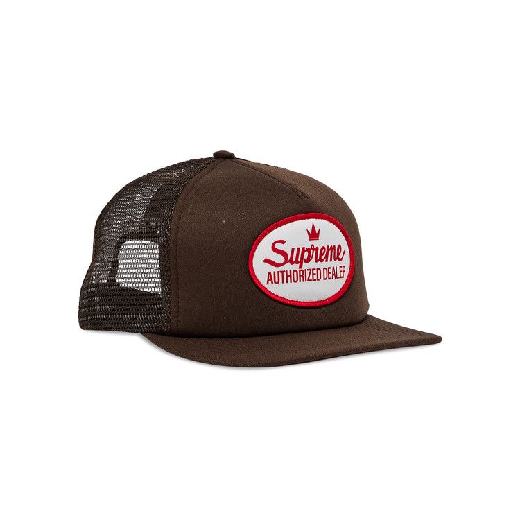 Buy Supreme Authorized Mesh Back 5-Panel 'Brown' - FW24H79 BROWN