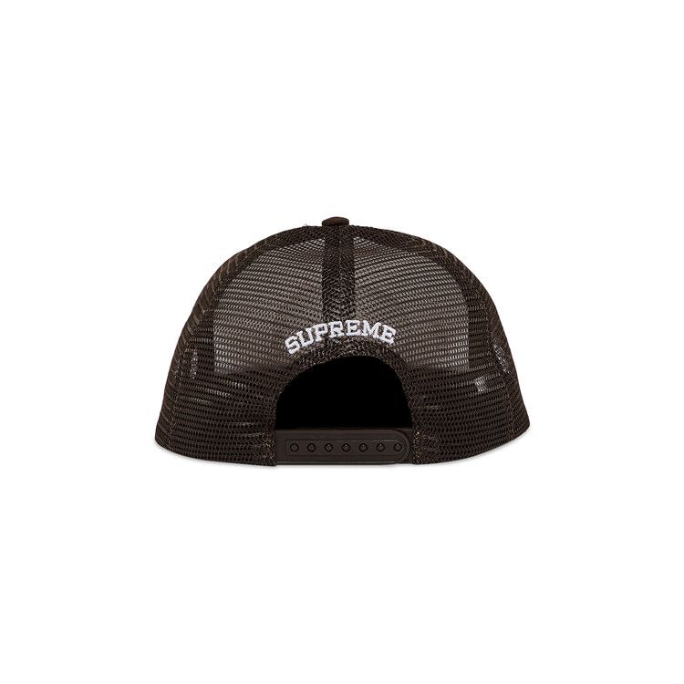 Buy Supreme Authorized Mesh Back 5-Panel 'Brown' - FW24H79 BROWN