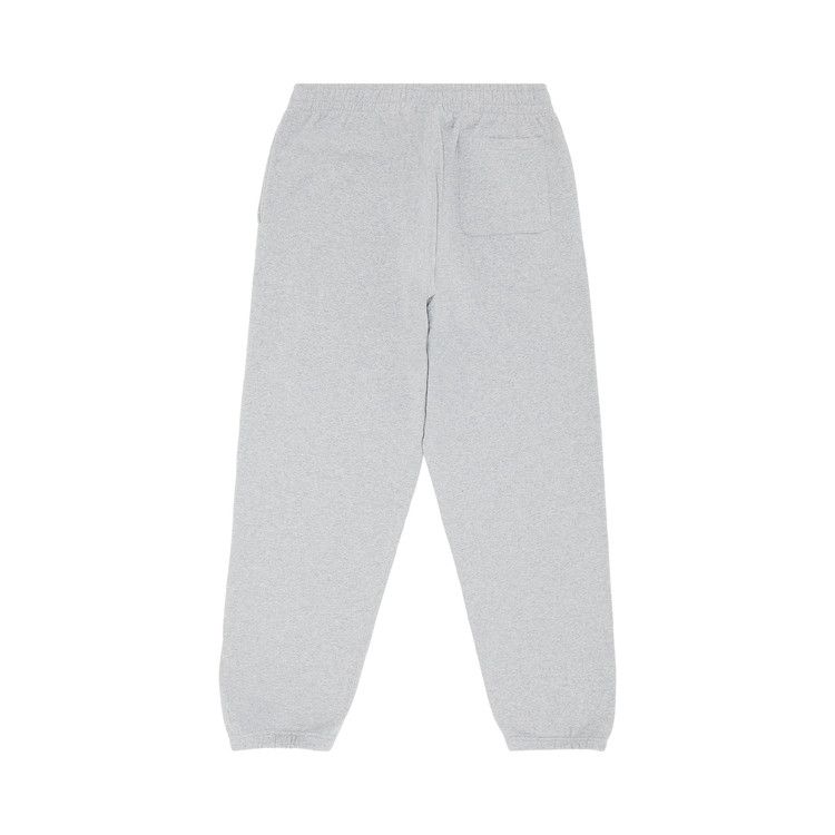 Supreme Satin Appliqué Sweatpant 'heather Grey'