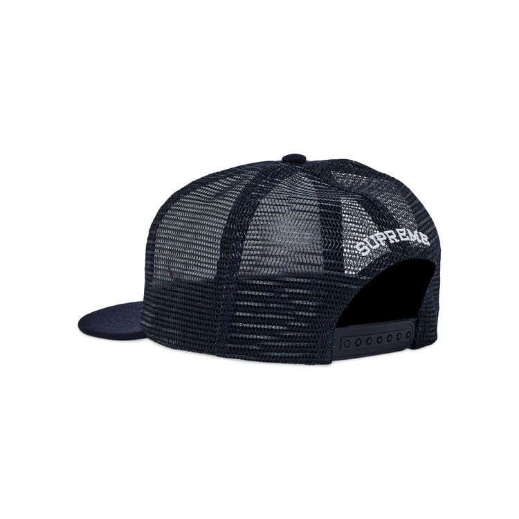 Achetez des Supreme Authorized Mesh Back 5-Panel 'Navy
