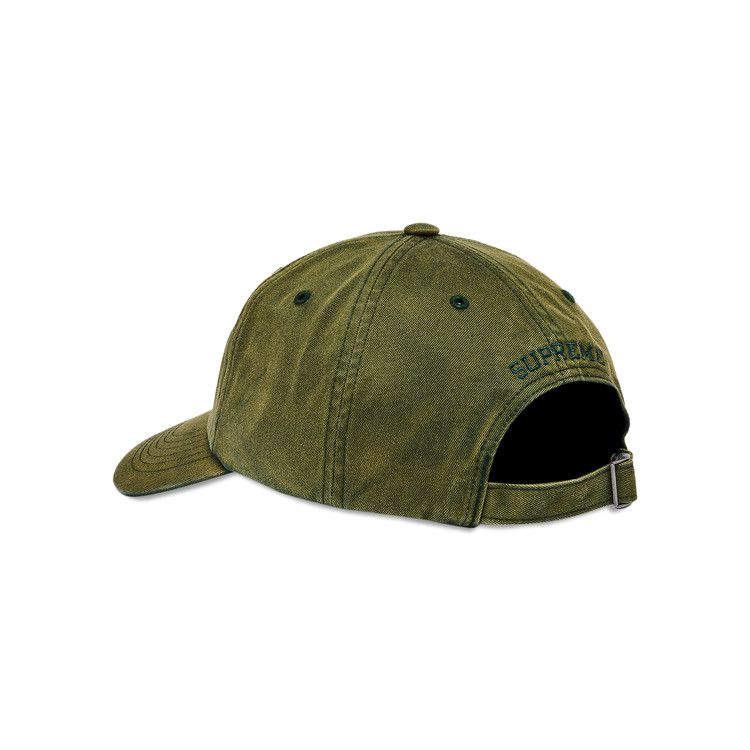 Buy Supreme Bleached Chino 6-Panel 'Green' - FW24H13 GREEN