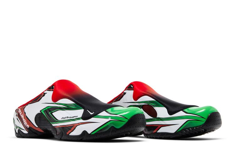 Buy Supreme x Nike Clogposite 'White Gym Red Green' - FN0289 100